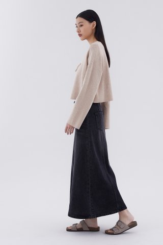 Zephy Front-Tie Relaxed Cardigan