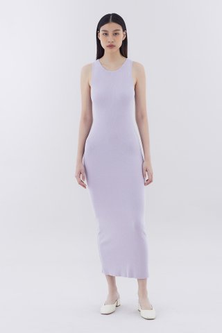 Zefeena Cut-out Back Fitted Dress