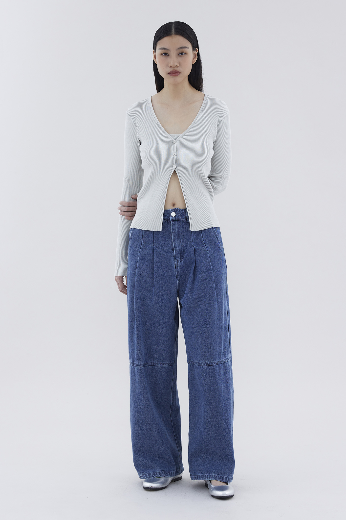 Hilla Mid-Rise Denim Relaxed Jeans