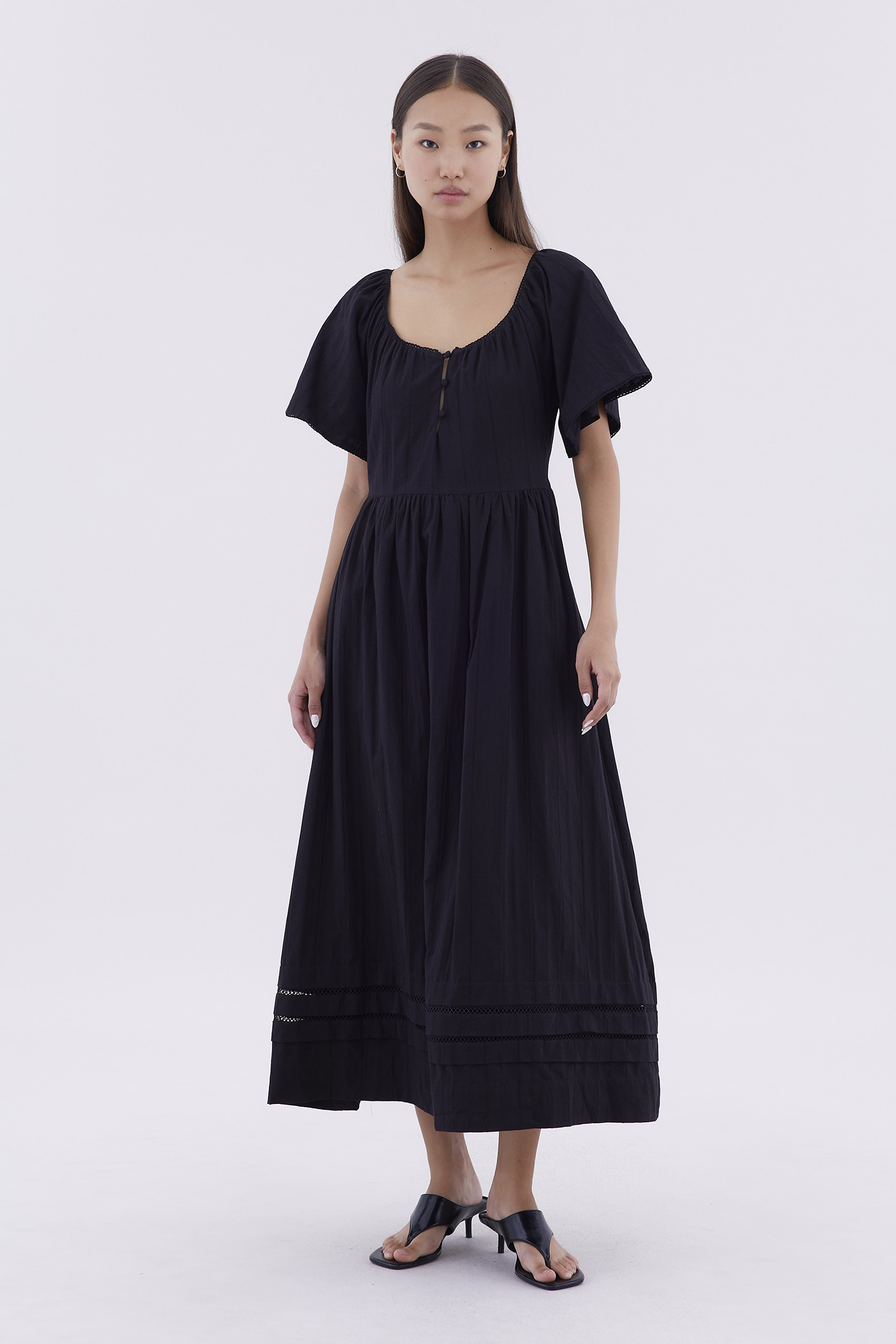 Micanze Bell-Sleeve Dress