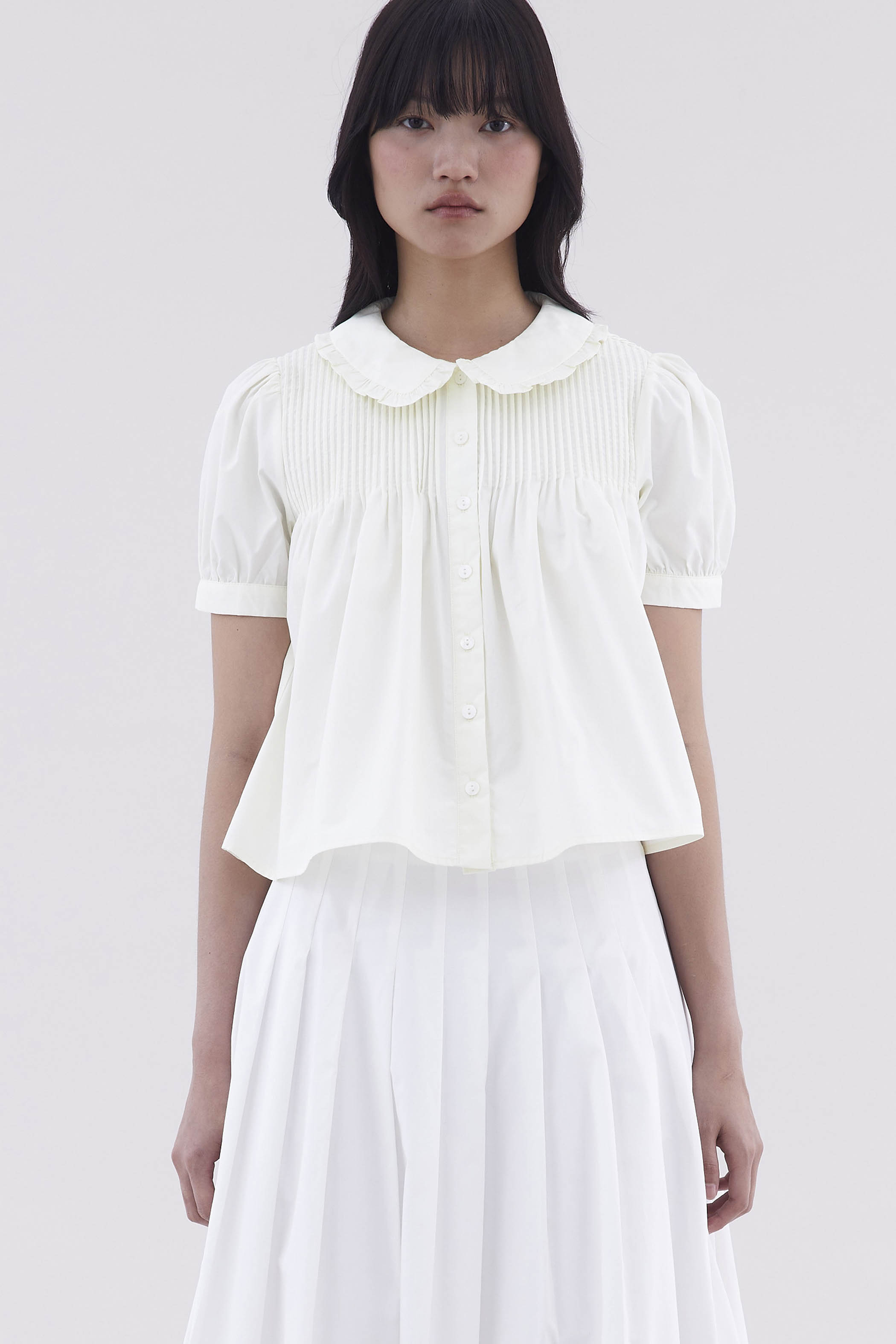 Tarea Pin-Tuck Shirt