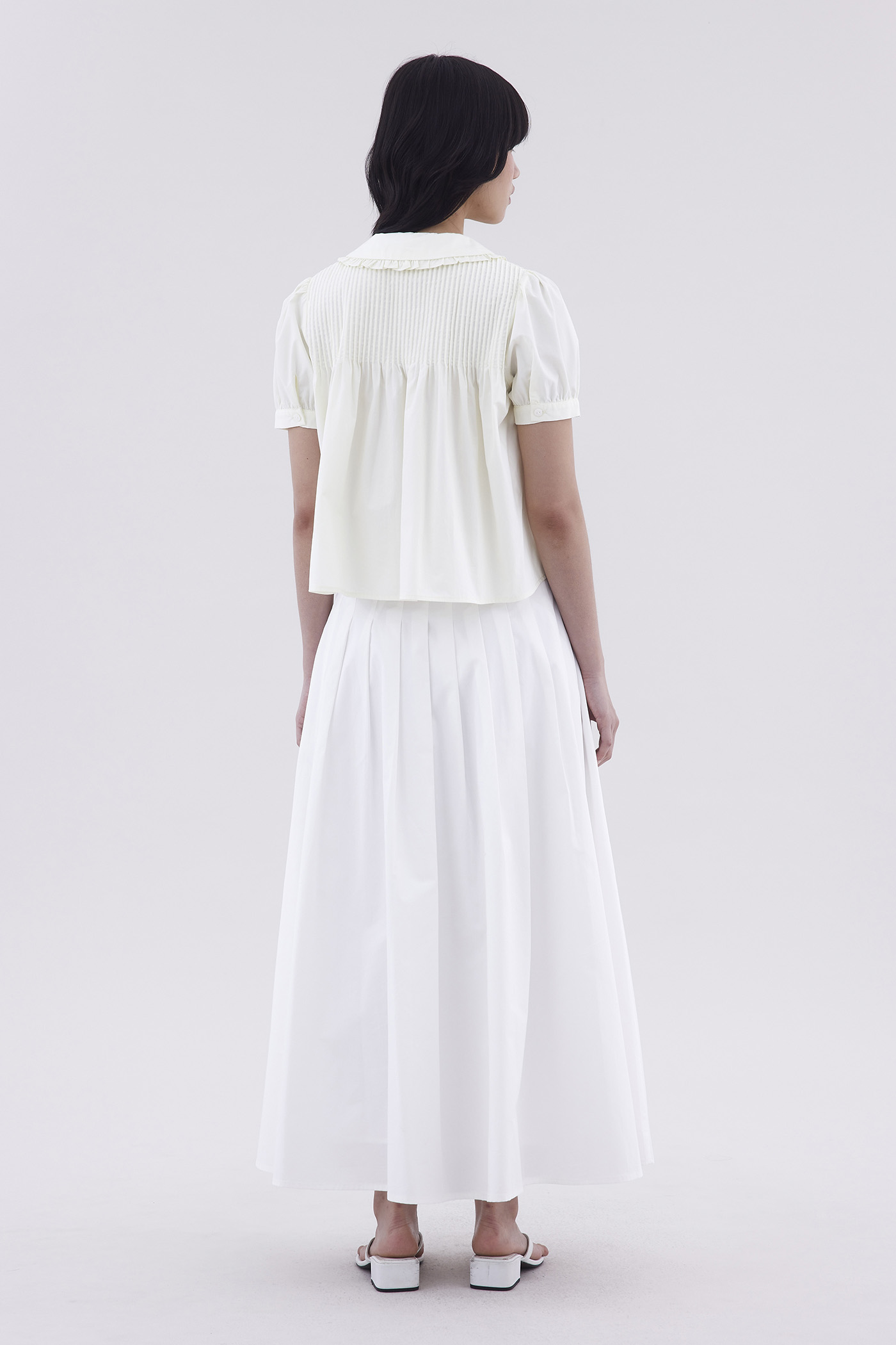 Tarea Pin-Tuck Shirt