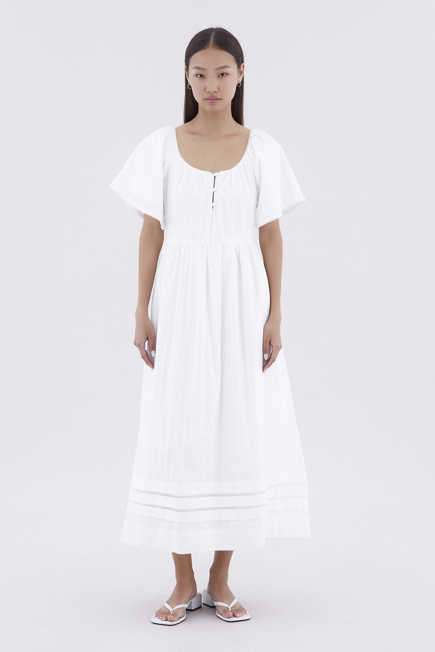 Micanze Bell-Sleeve Dress