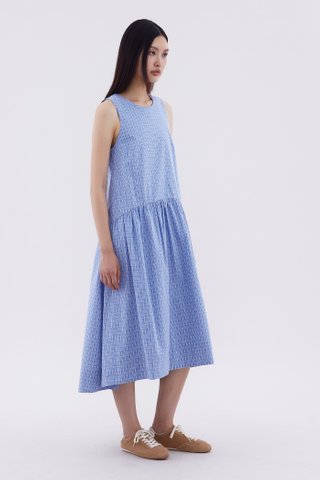 Shelise Drop-Waist Dress