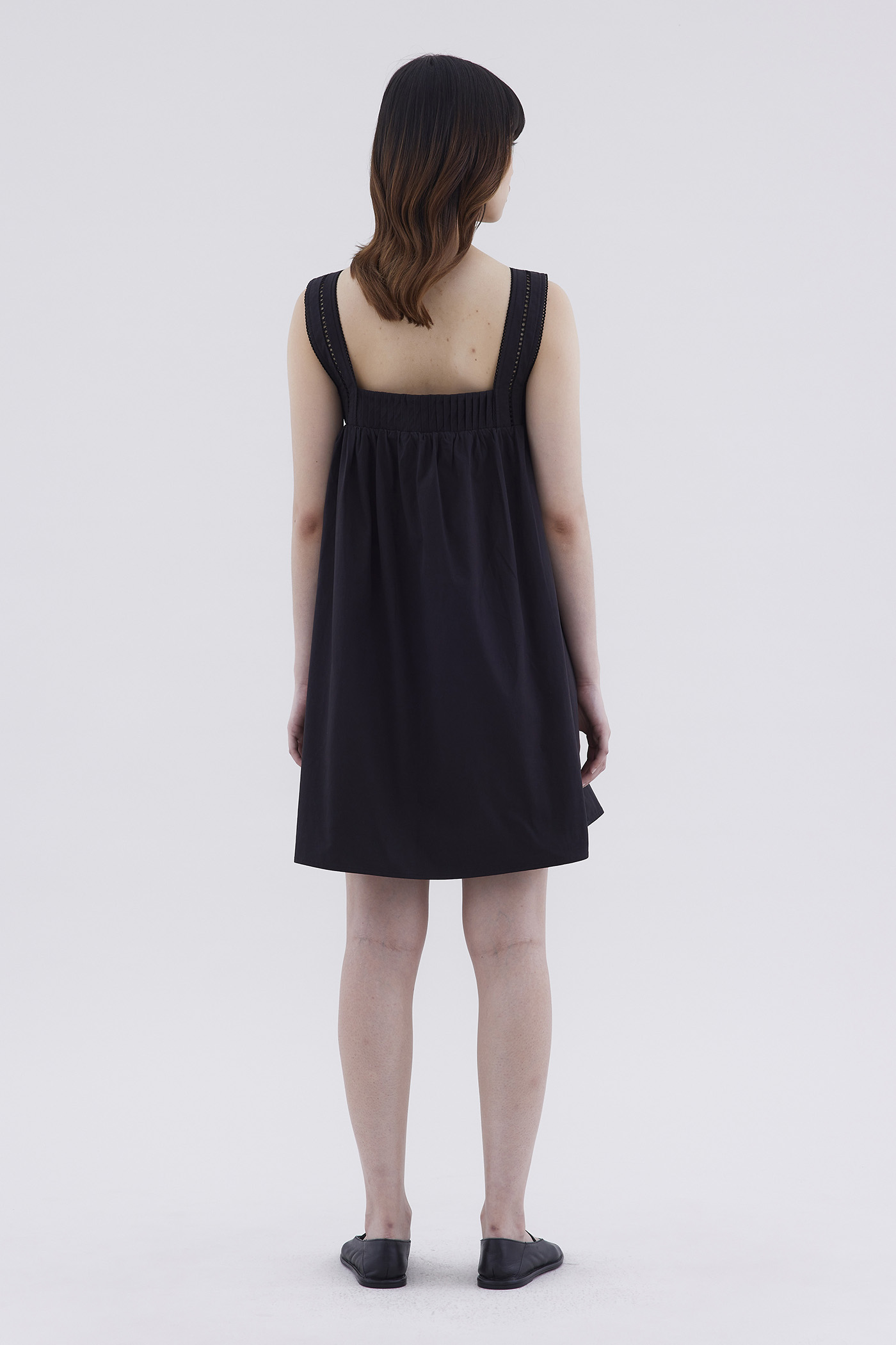 Astra Pin Tuck Short Dress