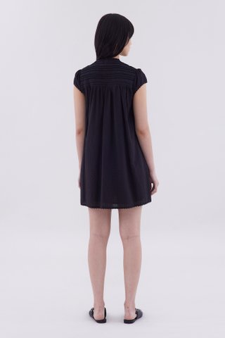 Jamela Half-Button Dress