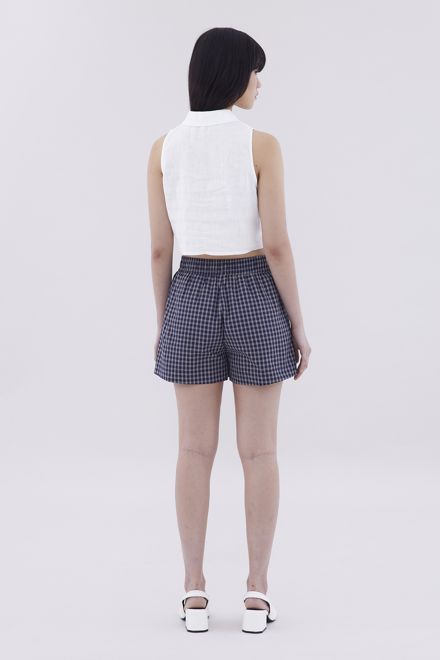 Kaize Collared Crop Top