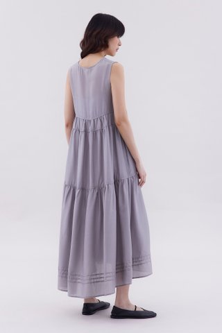 Noelle Ribbon-Tiered Dress