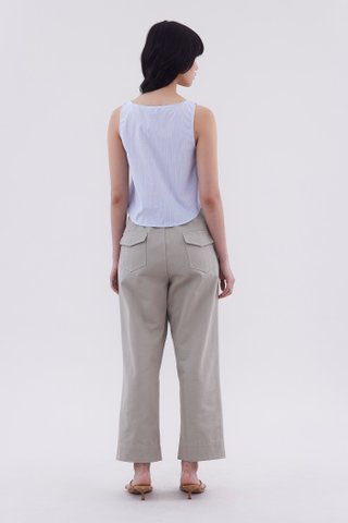 Seleve Button-Down Relaxed Top