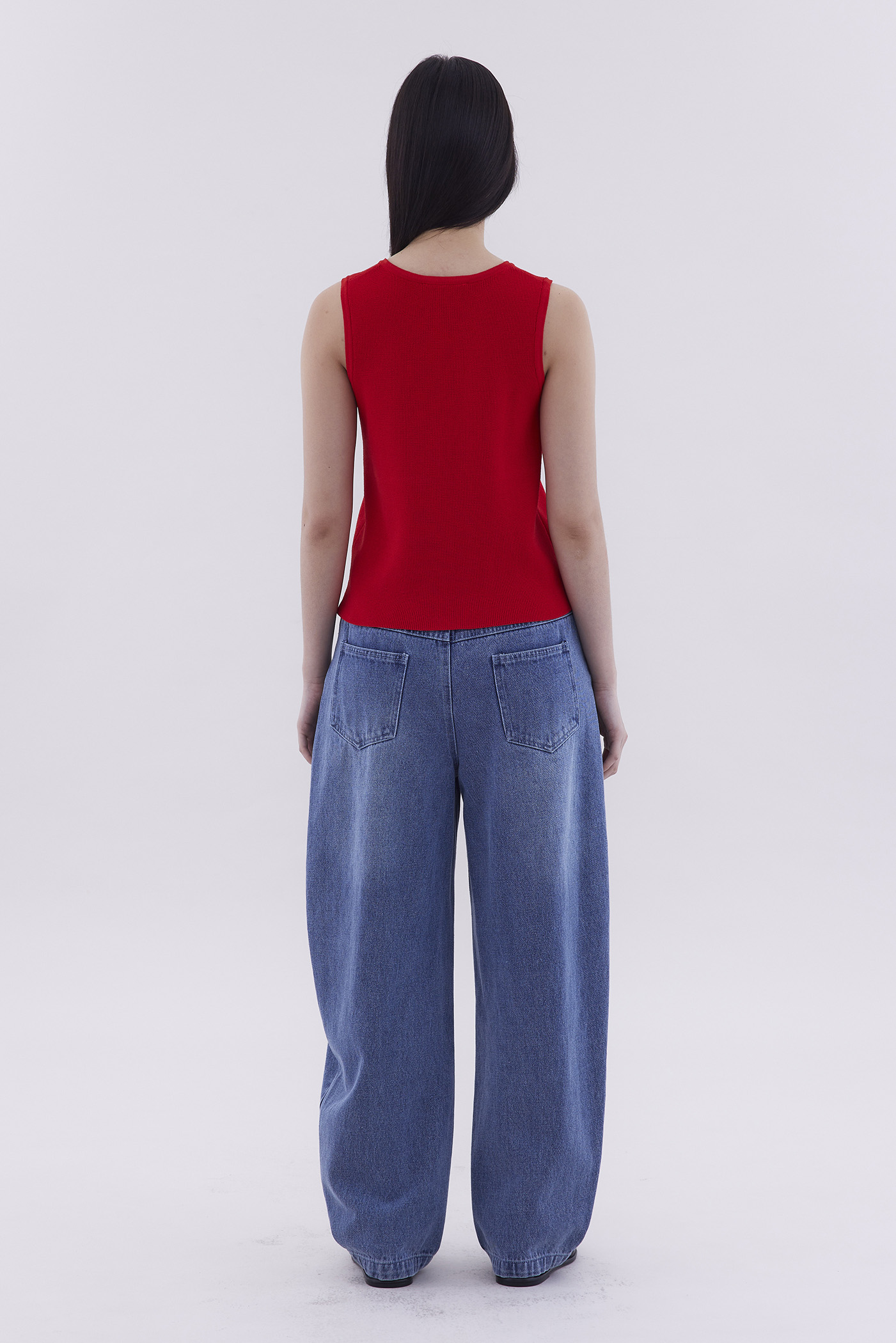 Emberly Front-Button Knit Tank