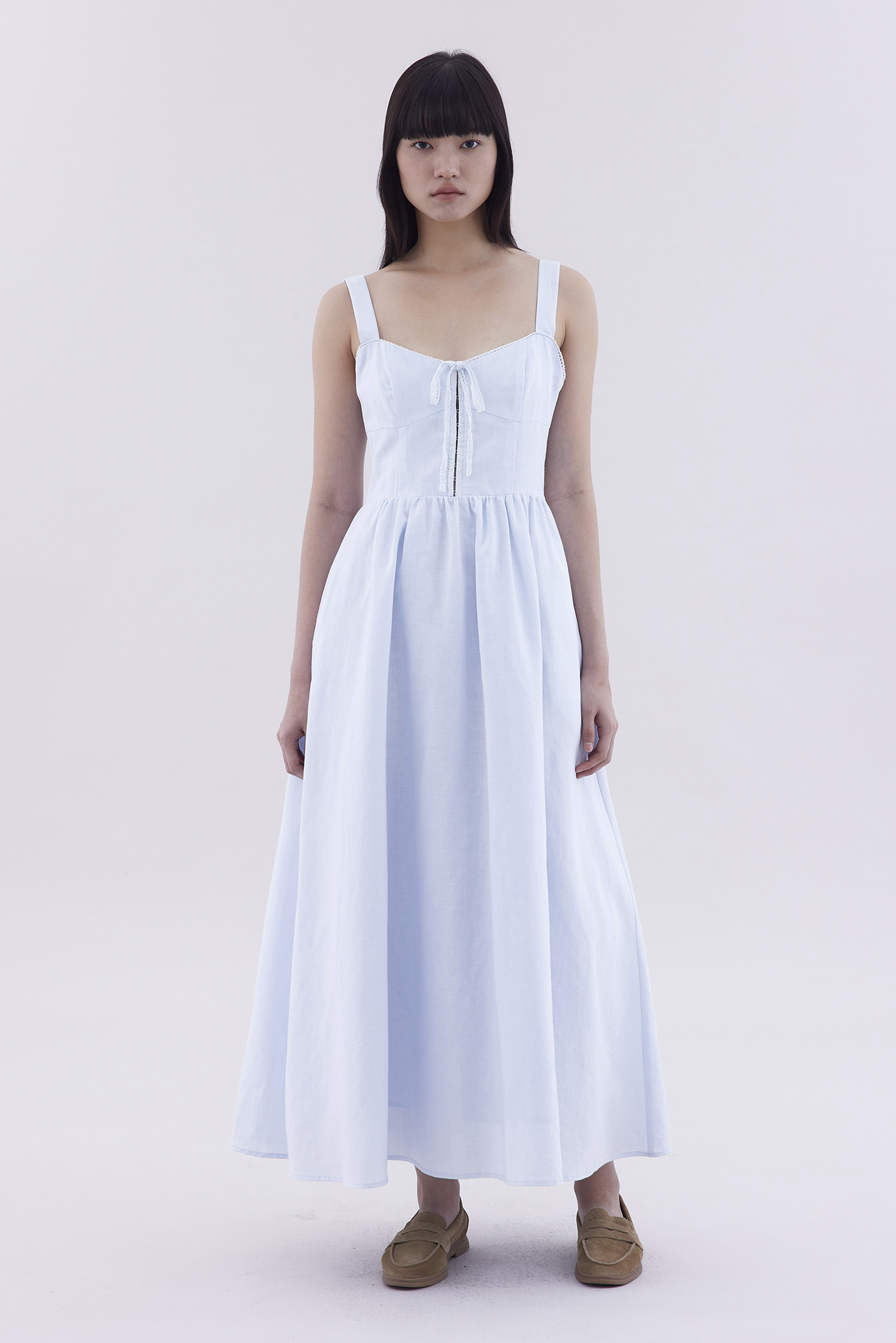 Carmena Crochet-Trim Dress