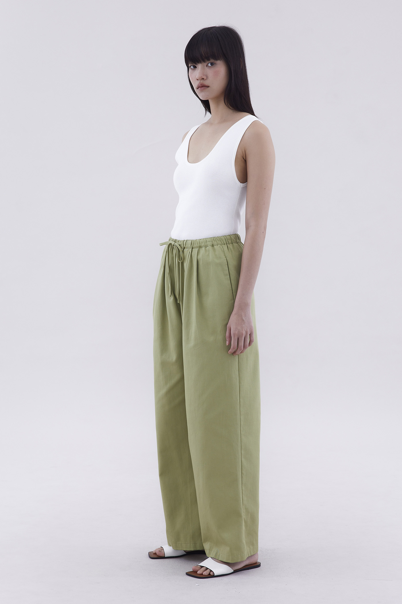 Kadley Mid-Rise Drawstring Pants