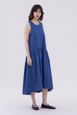 Shelise Drop-Waist Dress