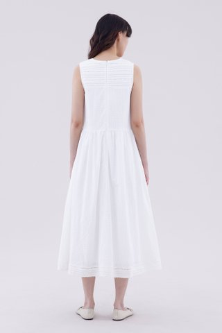 Elize Pin-Tuck Dress