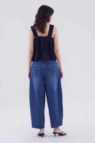 Celo Square-Neck Relaxed Top