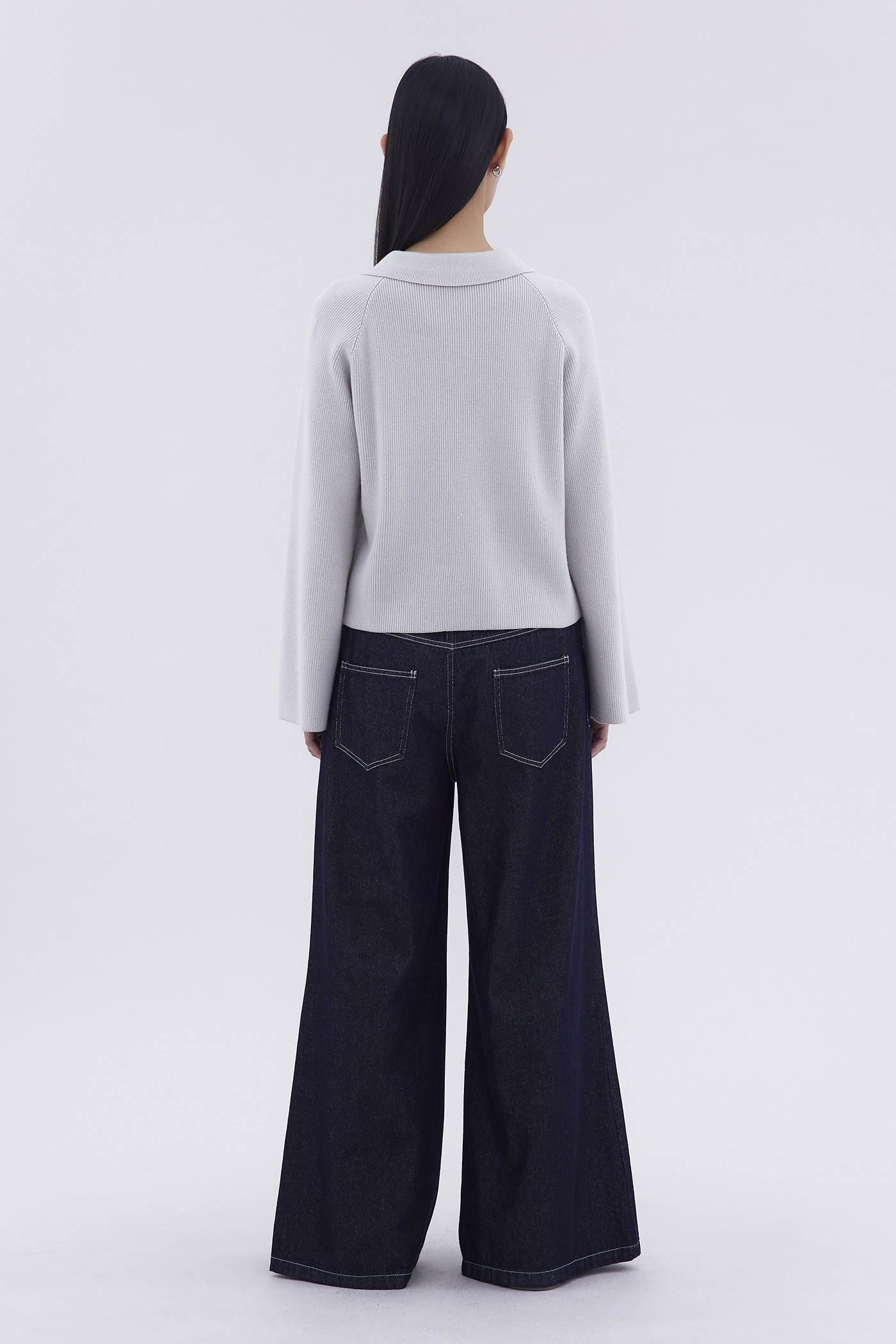 Maude Half Button Oversized Sweater