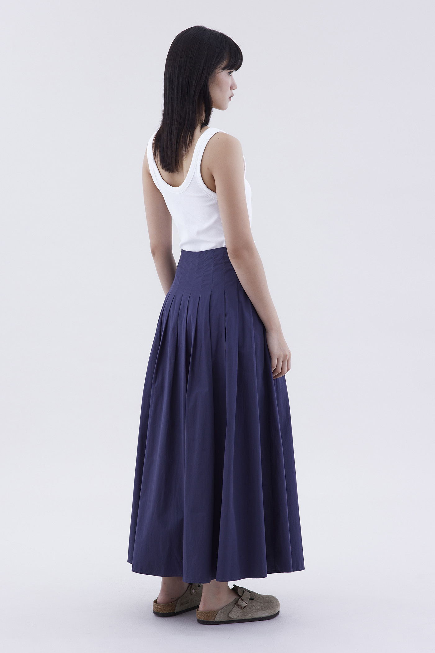 Sonia Pleated Full Skirt