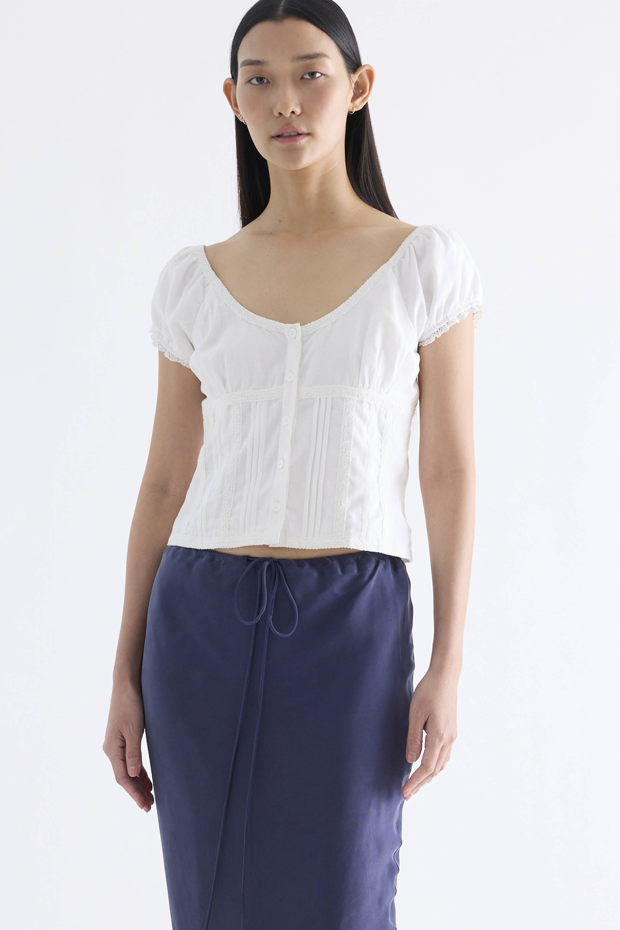 Hedda Button-Down Top