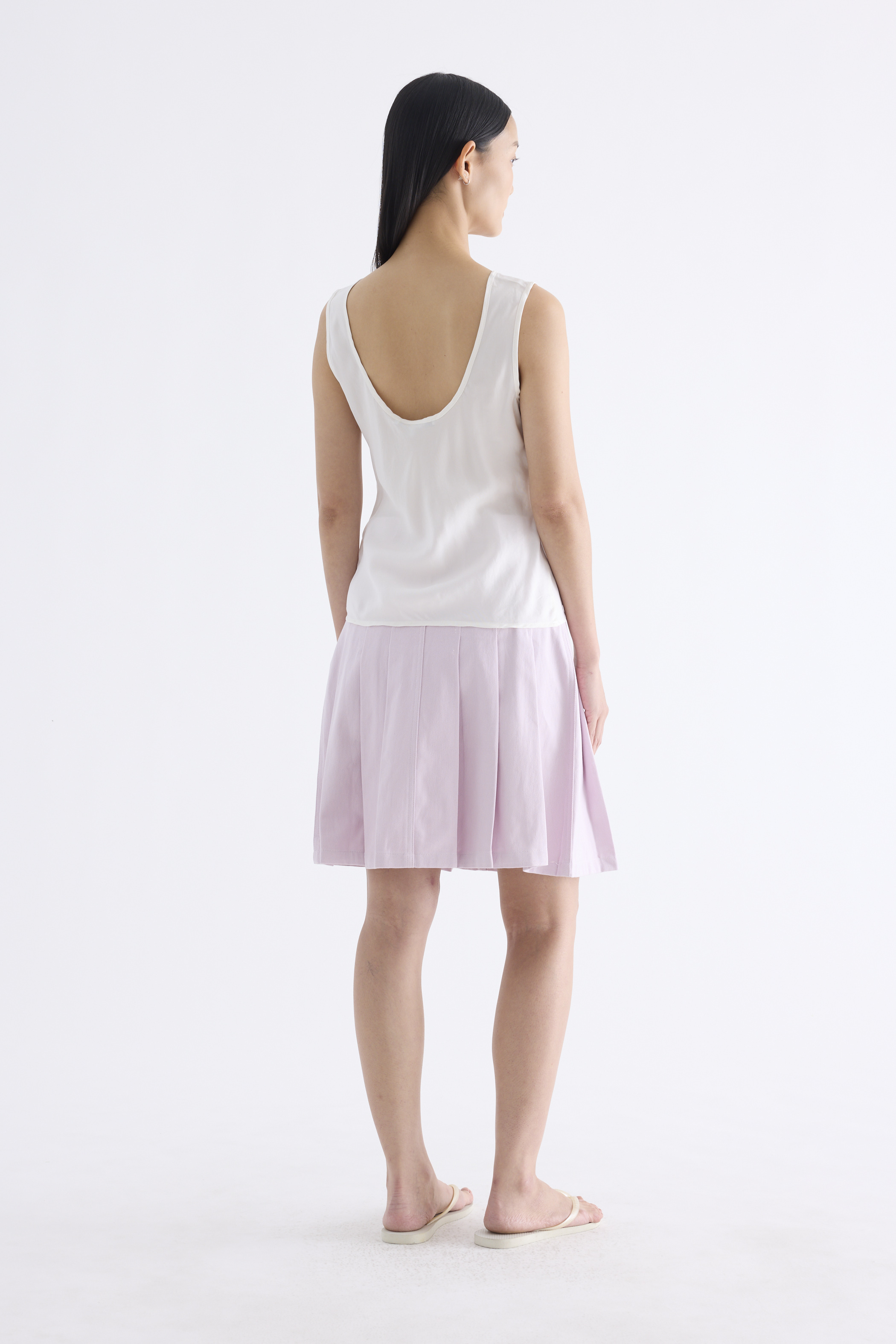 Hester Bias-Cut Top