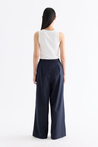 Sharelle High-Rise Pleat Pants